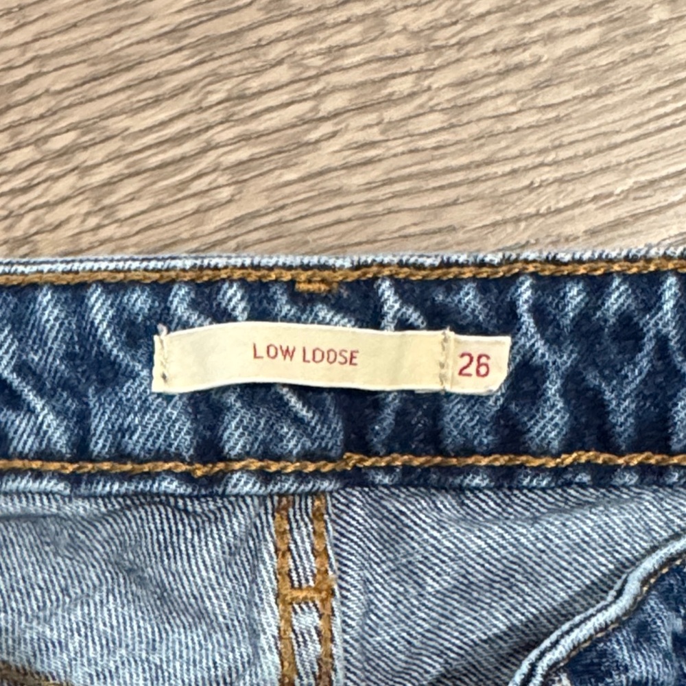 Levi's Low Loose Jeans 26 - Picture 9 of 13